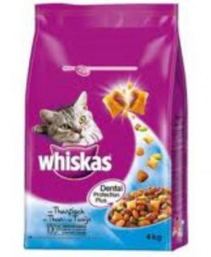Whiskas TAVUKLU Yetişkin Kedi Maması, 3,8 kg.